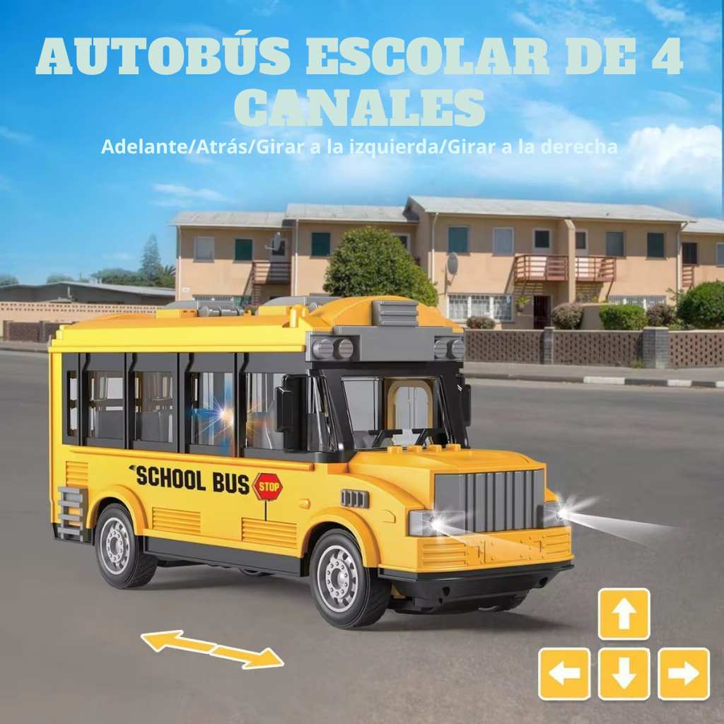 Bus Escolar a Control Remoto