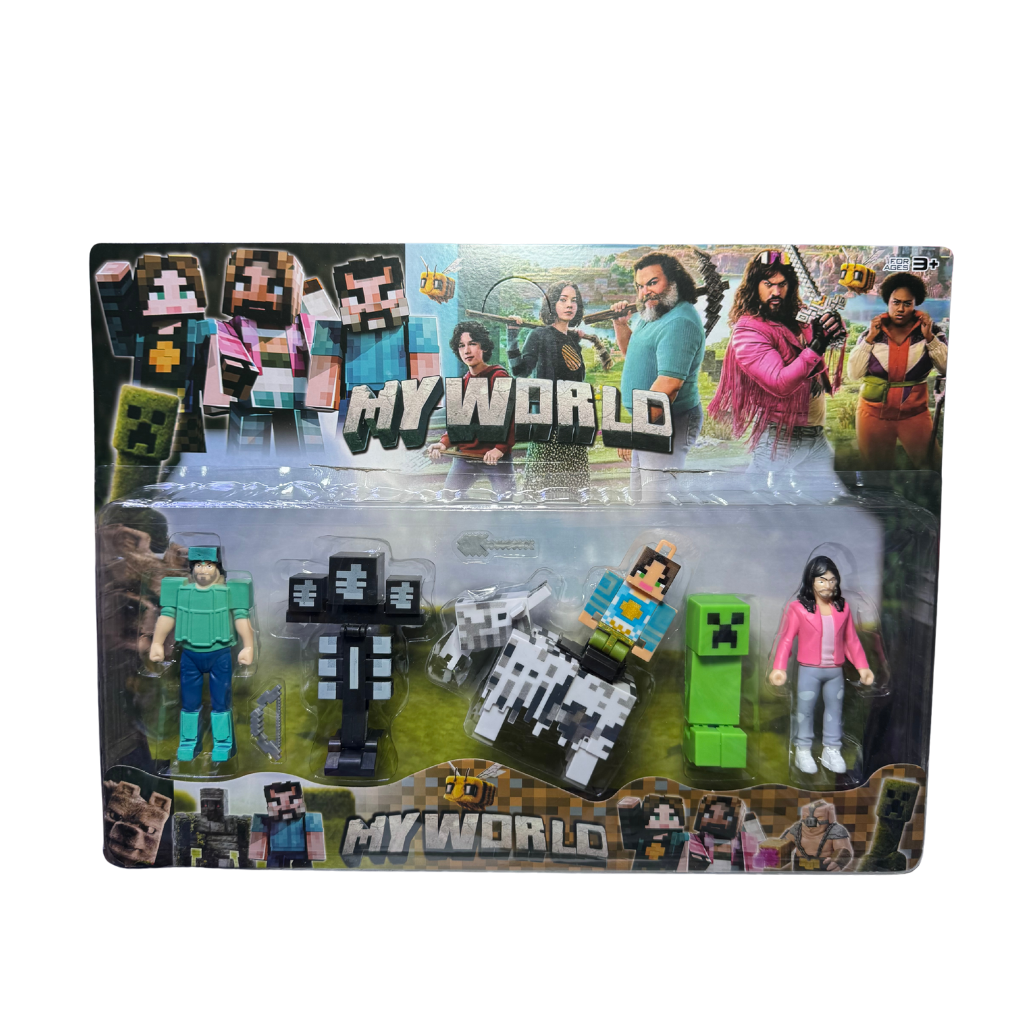 Set De Minecraft 4 Personajes