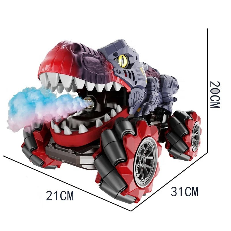 Carro Dino a Control Remoto Bota humo