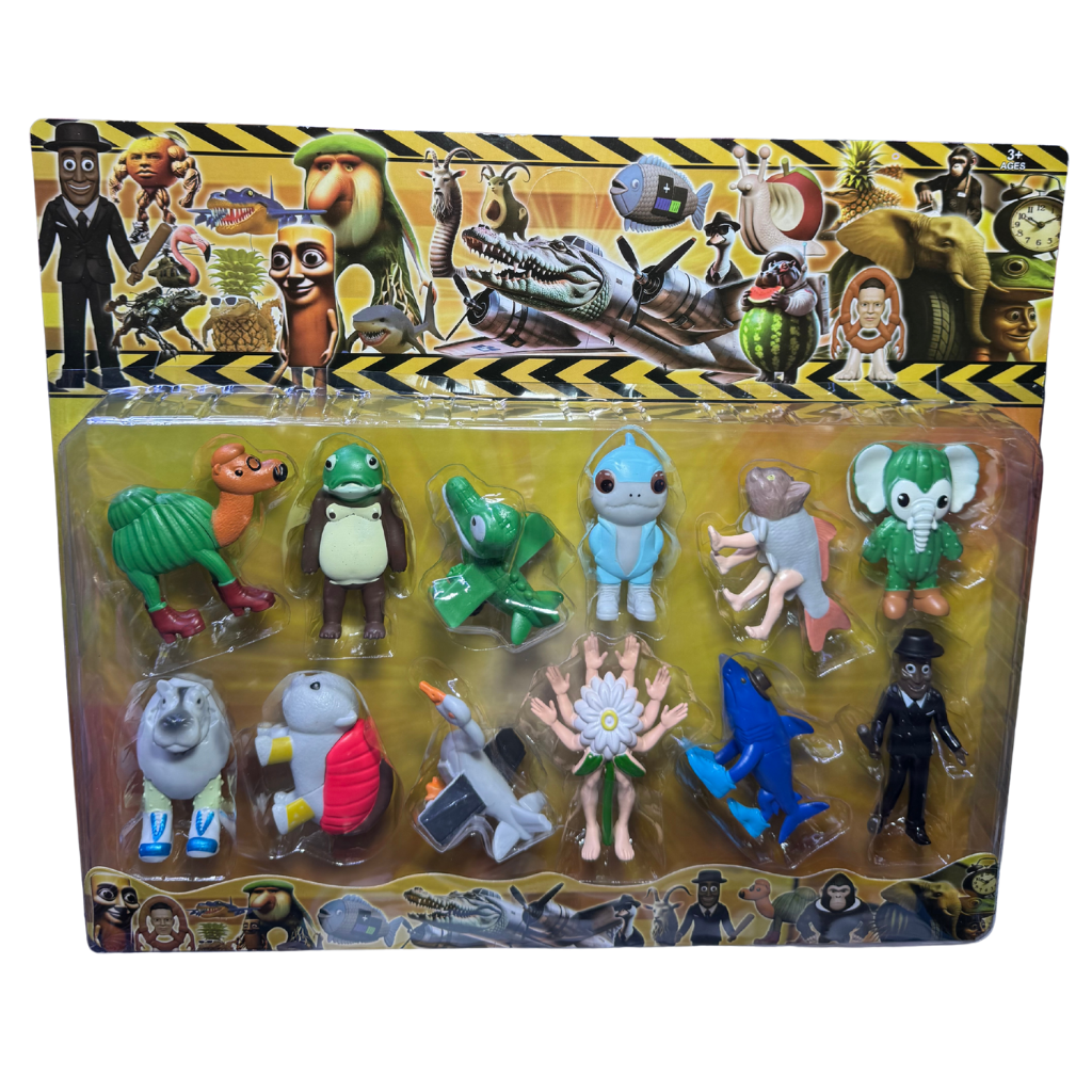 Set De 12 Personajes De Brain Rot