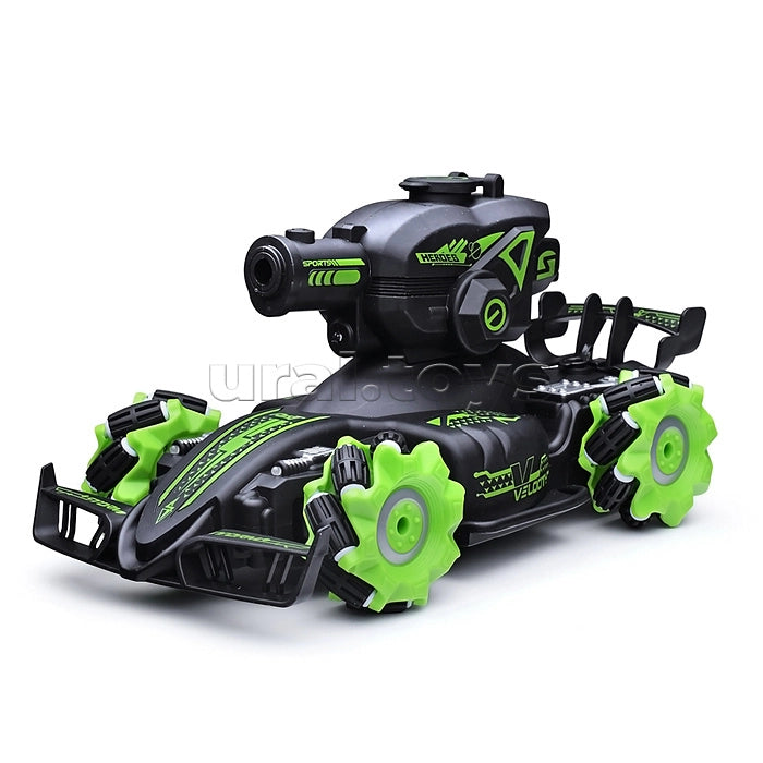 Carro Spray Racing Lanza Balines Hidrogel