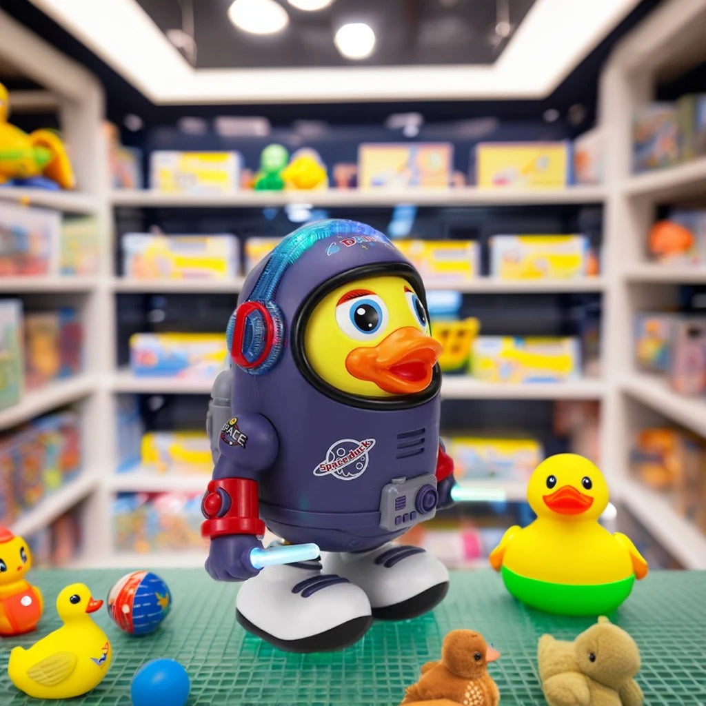 Pato espacial bailarín