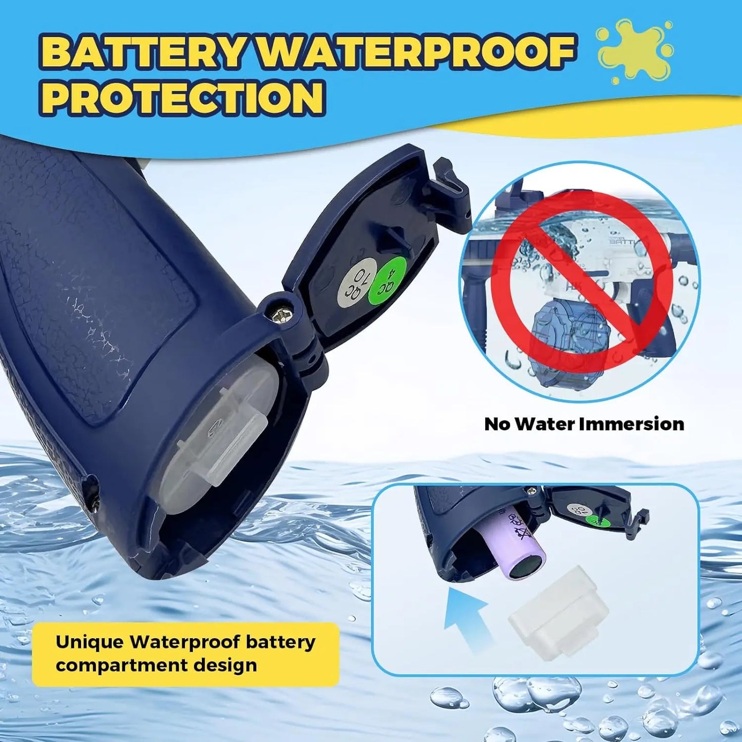 Pistola de Agua Automática M416