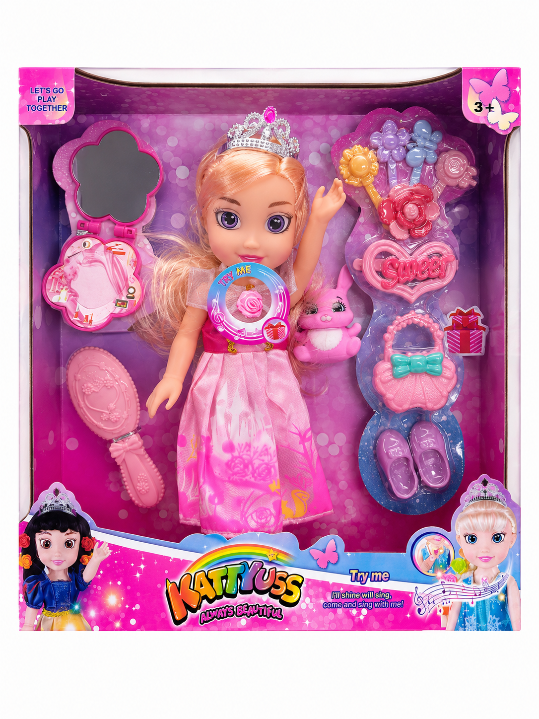 Princesas musicales con accesorios