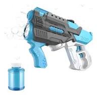 Pistola De Agua Electrica 2 En 1 Burbujero