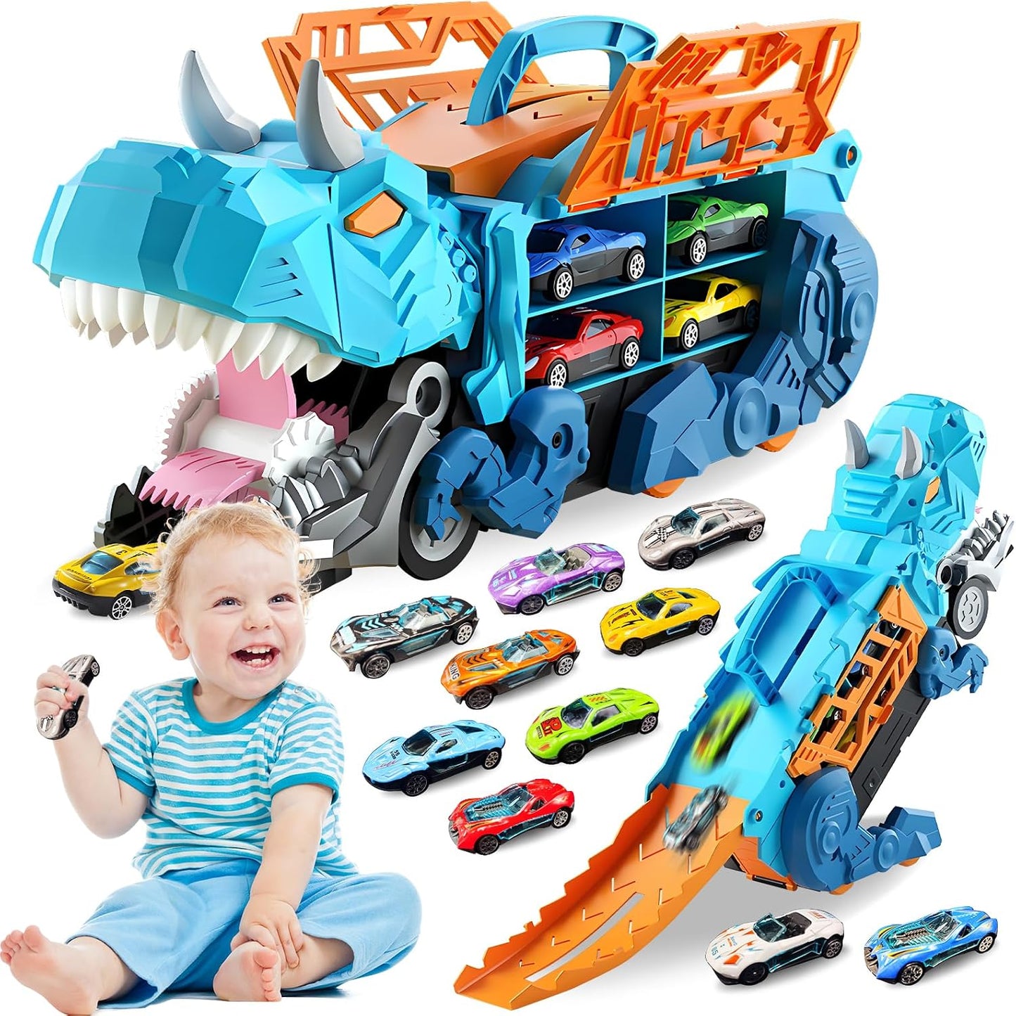 Dino Traga Carro 2 en 1