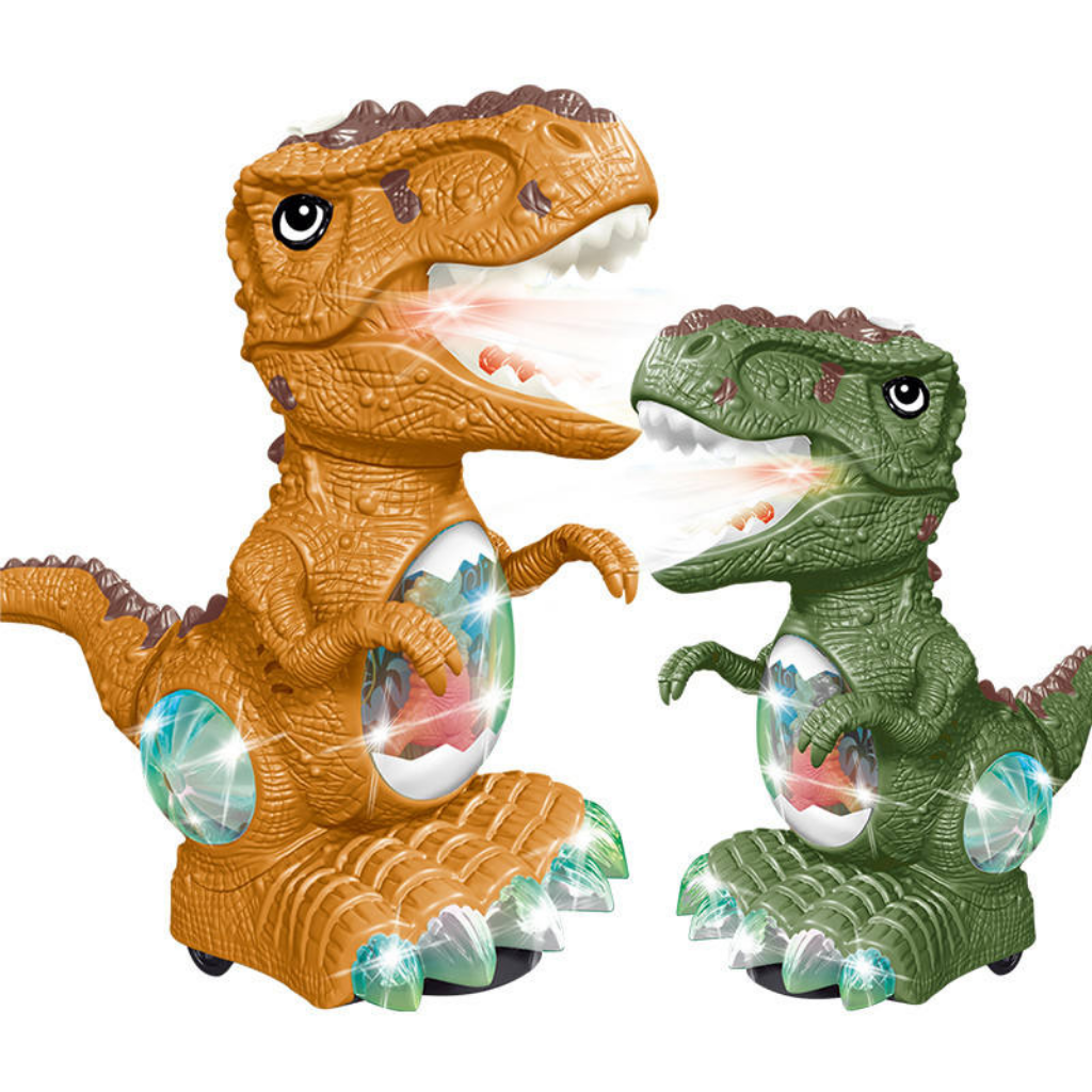 Dinosaurio Musical Lanza Humo