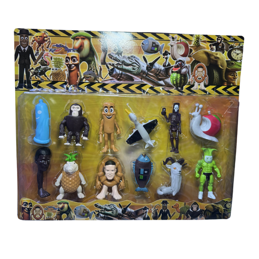 Set De 12 Personajes De Brain Rot
