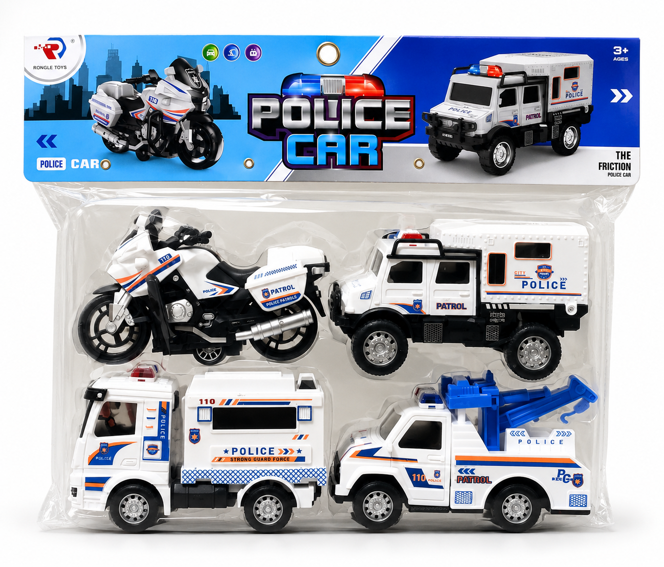 Set de Vehículos Policiales
