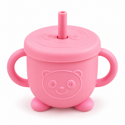 Set de Alimentación para Bebé 6 Piezas – Acero Inoxidable y Silicona