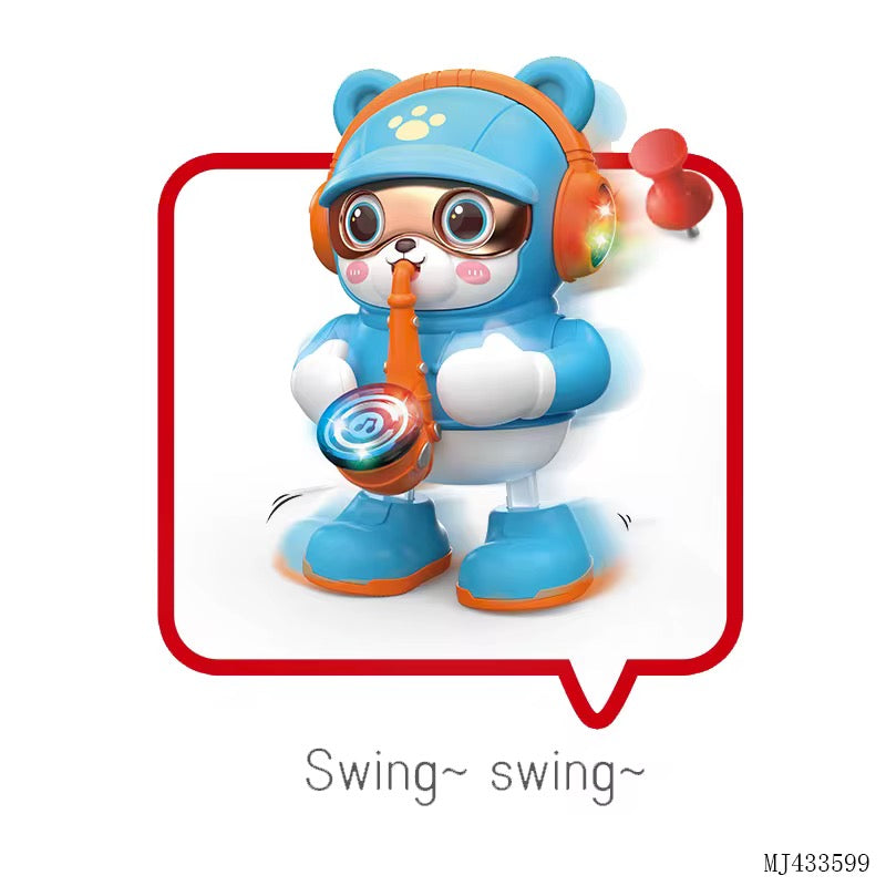 Oso Con Saxophone Musical