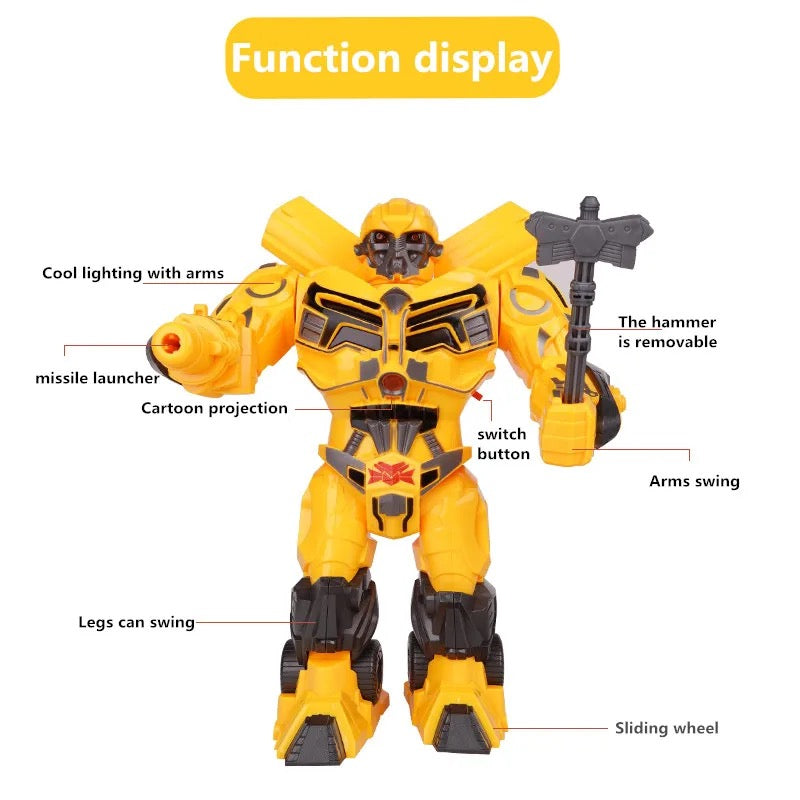 Robot Bomboli con proyector