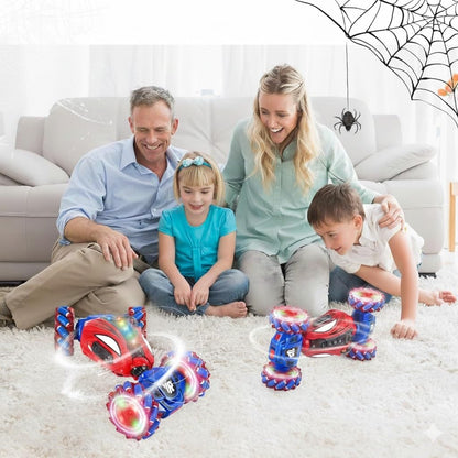 Carro Loco Spiderman 360° Control Remoto