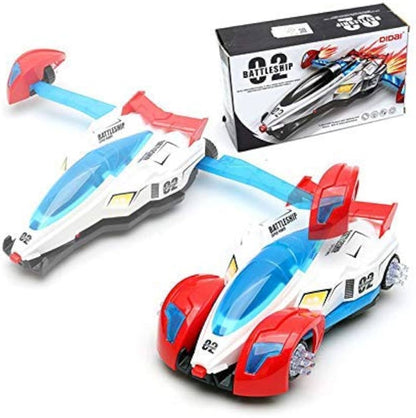 Carro Avión con luces