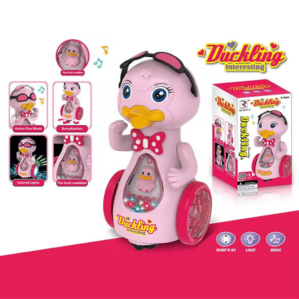 Pato Rosado Que Bota Humo