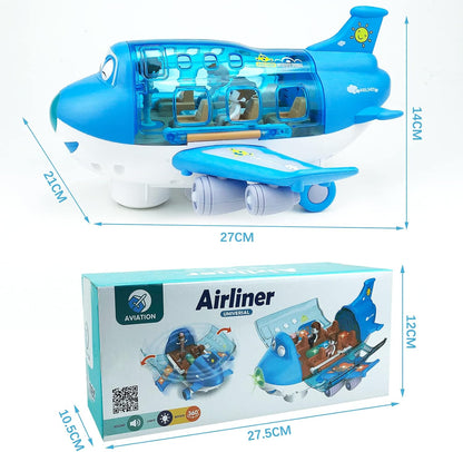 Avion Musical Con Luces Giratorio