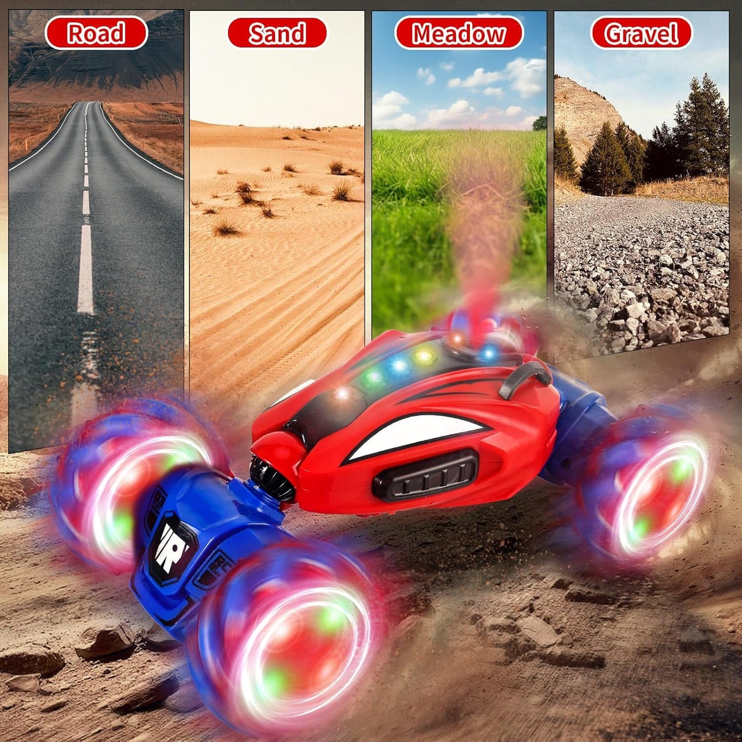 Carro Loco Spiderman 360° Control Remoto