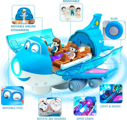 Avion Musical Con Luces Giratorio