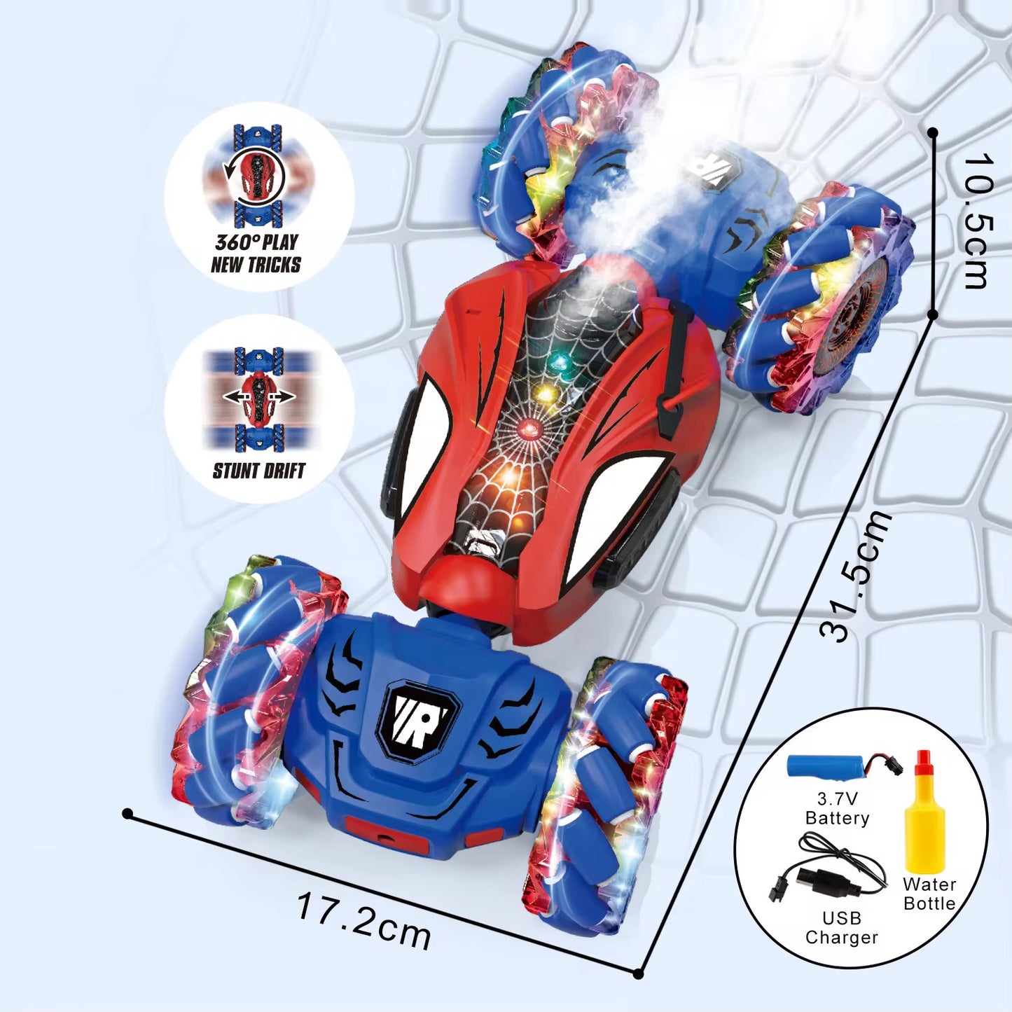 Carro Estilo Araña Control Remoto