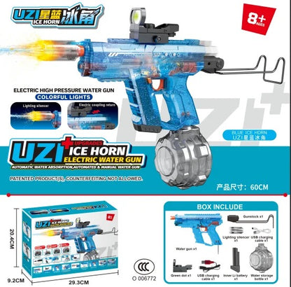 UZI PRO - Pistola de Agua Electrica de Alta Presion c/ Tracer