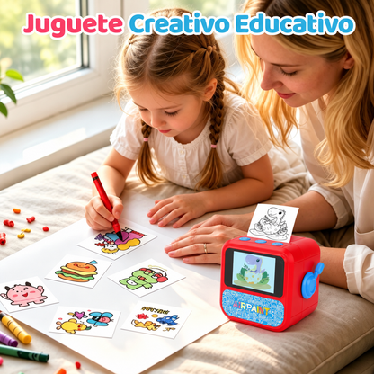Mini Impresora Infantil Con Inteligencia Artificial