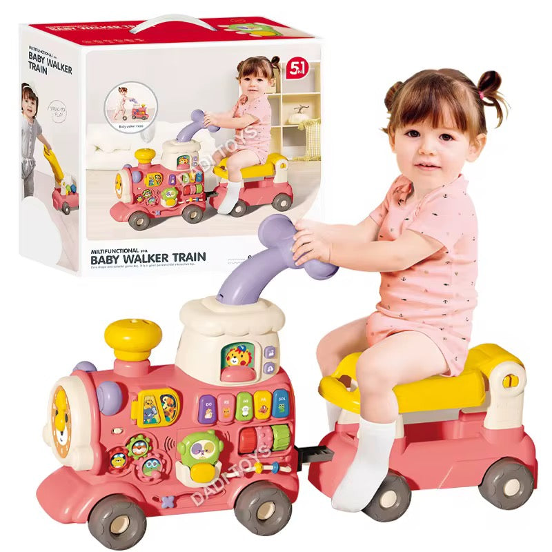 Trencito Andador 5 en 1 Interactivo para Bebé