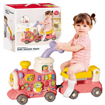 Trencito Andador 5 en 1 Interactivo para Bebé