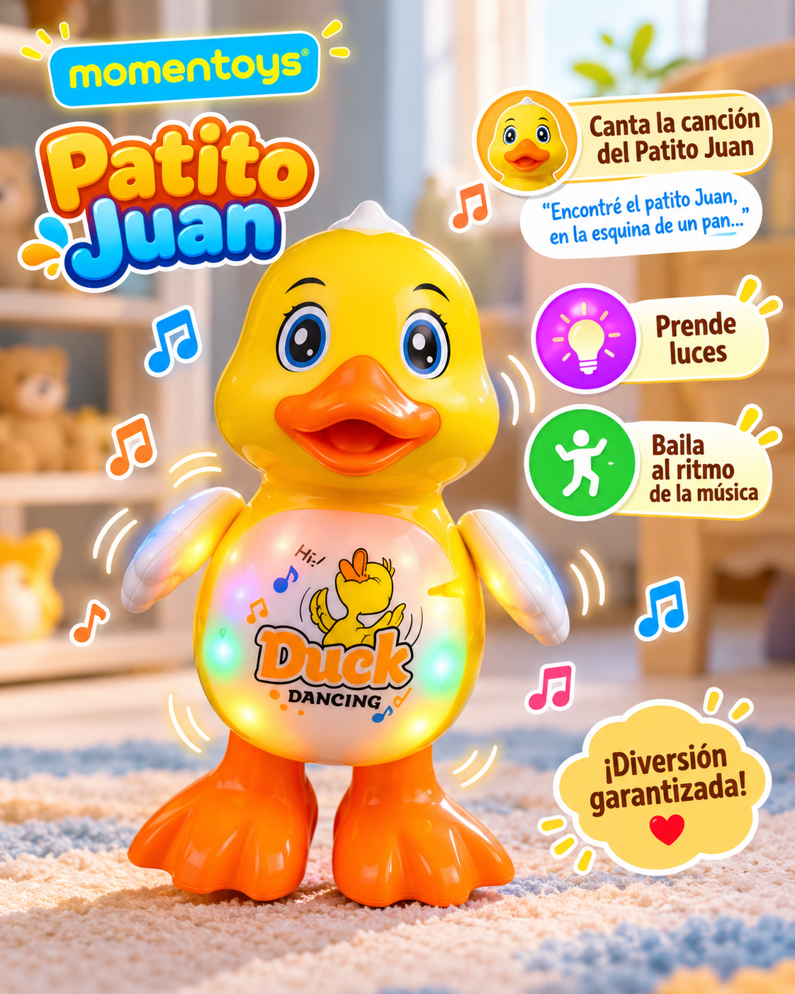 Patito Juan Musical (Canción original)
