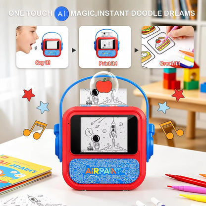 Mini Impresora Infantil Con Inteligencia Artificial