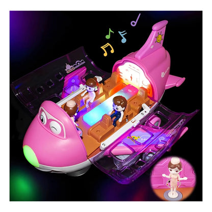 Avion Musical Con Luces Giratorio